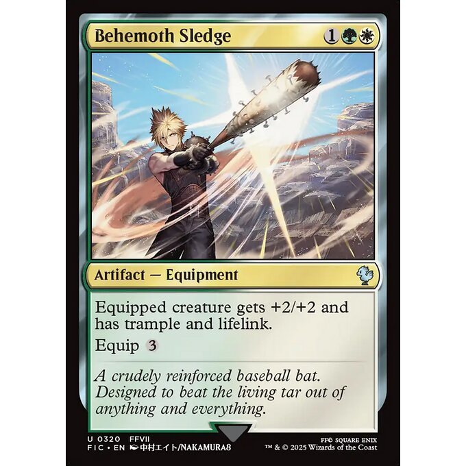 FIC MTG FINAL FANTASY VII *Limit Break* Commander Deck Singles