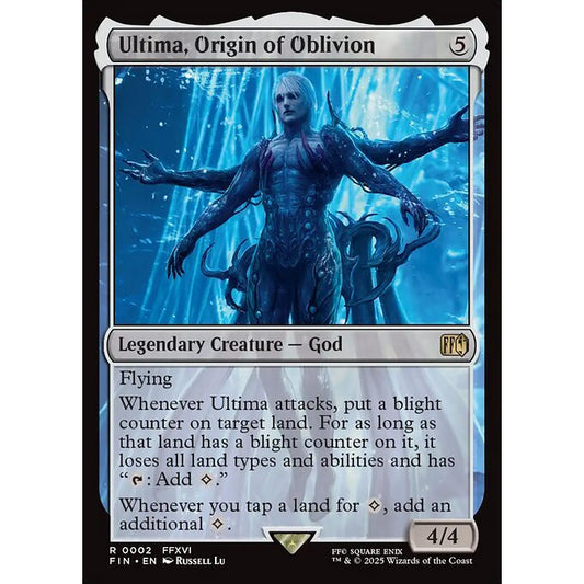 FIN_002 Ultima, Origin of Oblivion *Final Fantasy* MTG Magic: The Gathering_Rare