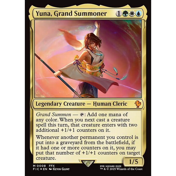 FIC MTG FINAL FANTASY X *Counter Blitz* Commander Deck PREMIUM Singles