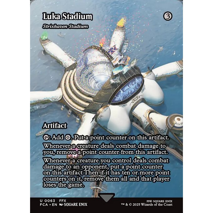 FCA_063 Luka Stadium (Strixhaven Stadium) *Final Fantasy* MTG Magic: The Gathering_Uncommon