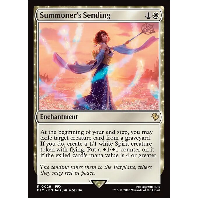 FIC MTG FINAL FANTASY X *Counter Blitz* Commander Deck Singles