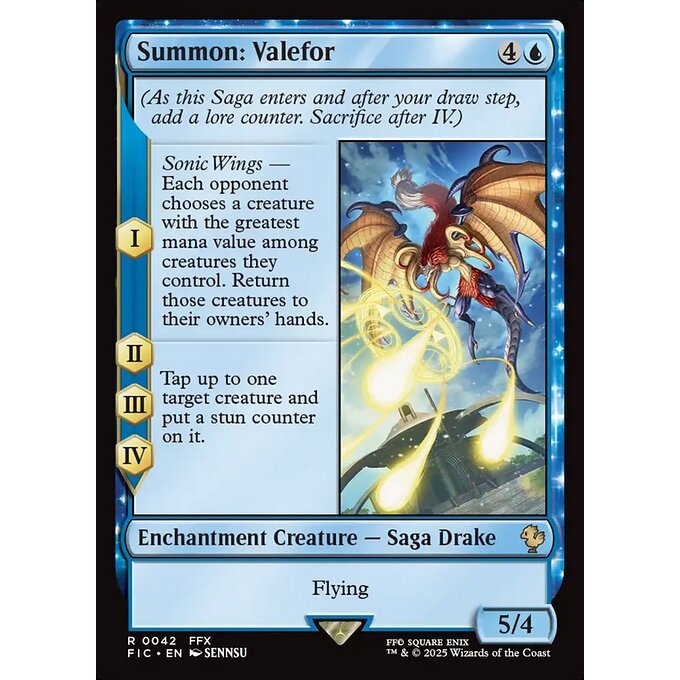 FIC MTG FINAL FANTASY X *Counter Blitz* Commander Deck PREMIUM Singles