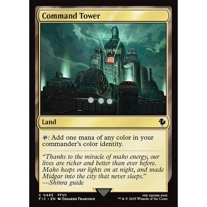 FIC MTG FINAL FANTASY VII *Limit Break* Commander Deck Singles