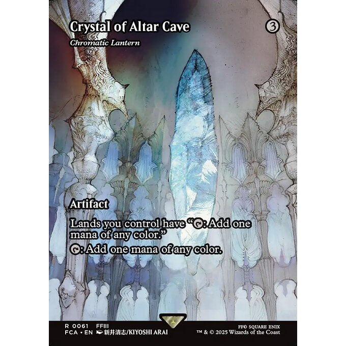 FCA_061 Crystal of Altar Cave (Chromatic Lantern) *Final Fantasy: Through the Ages* MTG Magic: The Gathering_