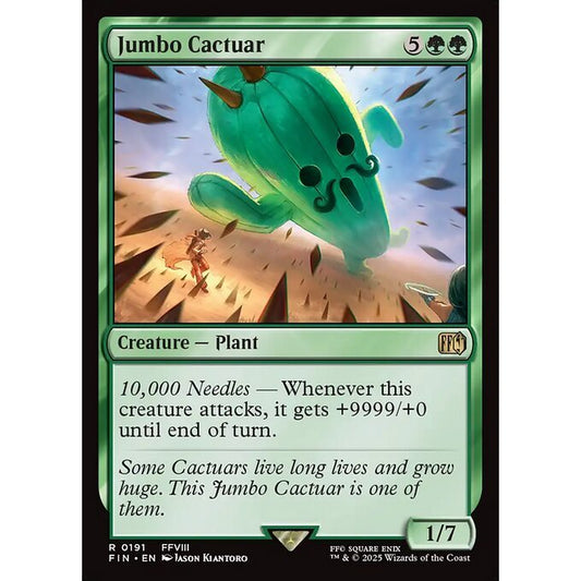 FIN_191 Jumbo Cactuar *Final Fantasy* MTG Magic: The Gathering_Rare