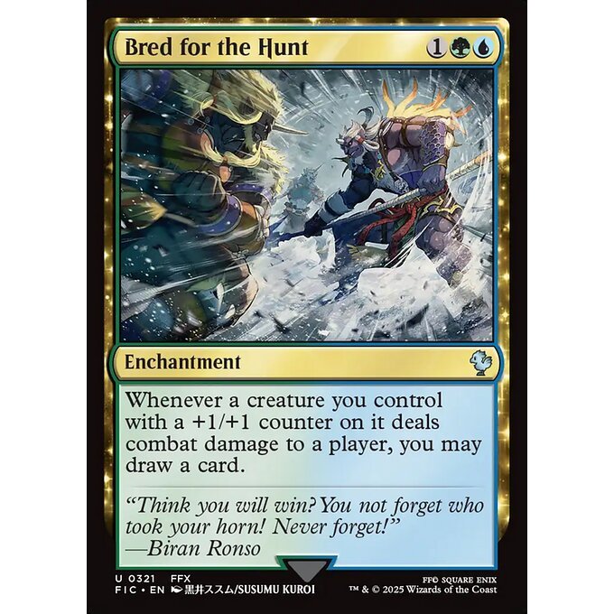FIC MTG FINAL FANTASY X *Counter Blitz* Commander Deck Singles