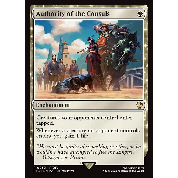 FIC MTG FINAL FANTASY XIV *Scions & Spellcraft* Commander Deck Singles