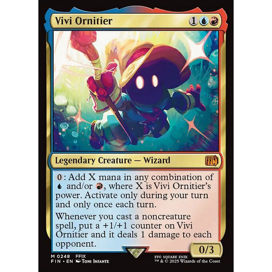 FIN_248 Vivi Ornitier *Final Fantasy* MTG Magic: The Gathering_Mythic