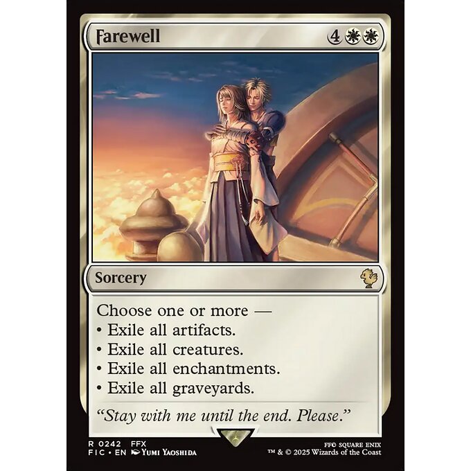 FIC MTG FINAL FANTASY X Surge Foil *Counter Blitz* Commander Collector Deck PREMIUM Singles