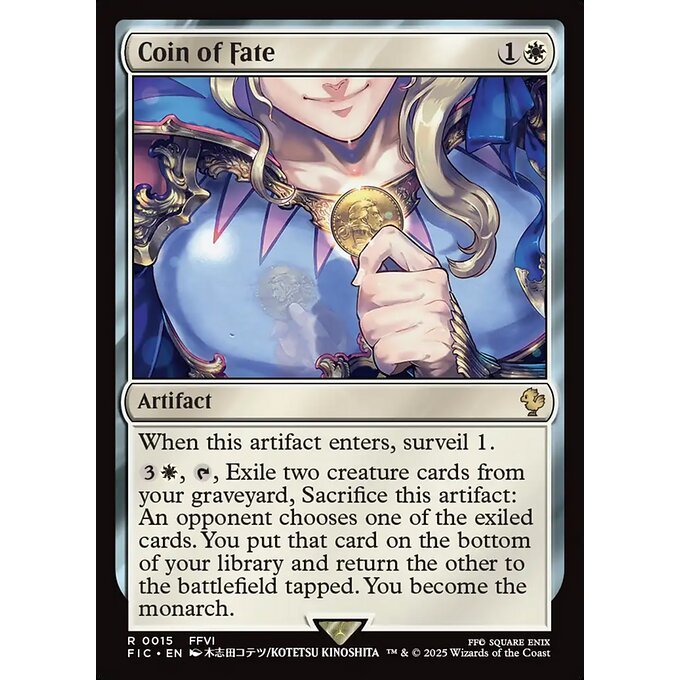 FIC MTG FINAL FANTASY VI *Revival Trance* Commander Deck PREMIUM Singles