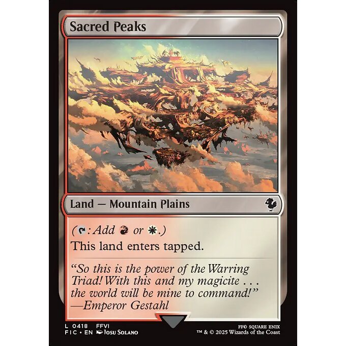 FIC MTG FINAL FANTASY VI Surge Foil *Revival Trance* Commander Deck Singles