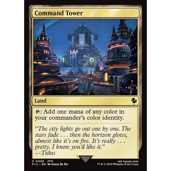 FIC MTG FINAL FANTASY VII Surge Foil *Counter Blitz* Commander Collector Deck Singles