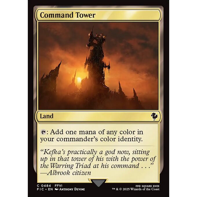 FIC MTG FINAL FANTASY VI Surge Foil *Revival Trance* Commander Deck Singles