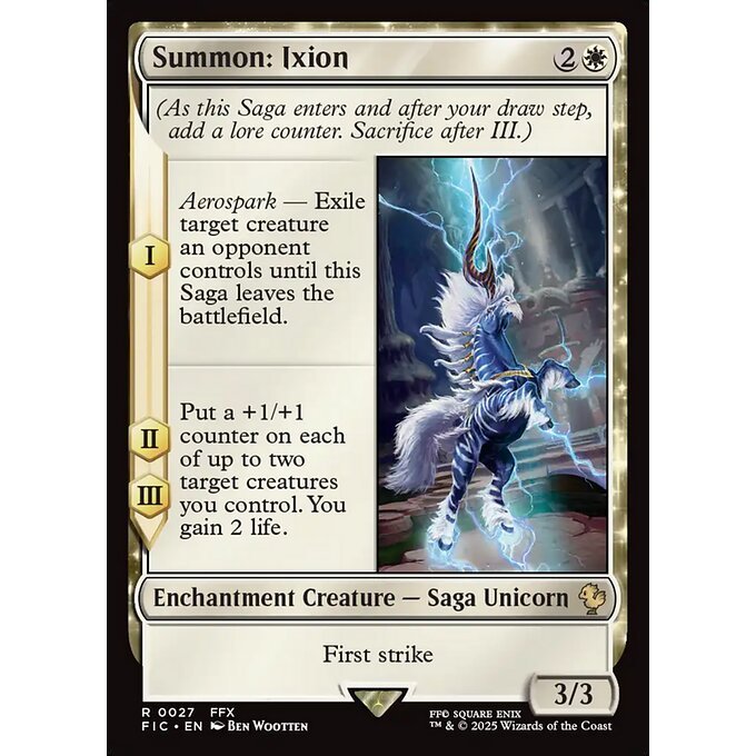 FIC MTG FINAL FANTASY X Surge Foil *Counter Blitz* Commander Collector Deck PREMIUM Singles