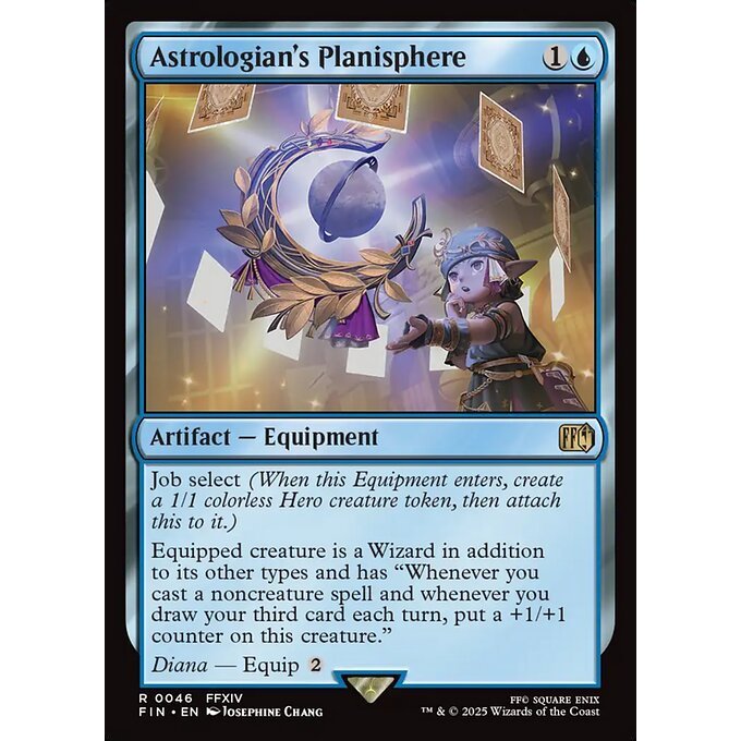 FIN_046 Astrologian's Planisphere *Final Fantasy* MTG Magic: The Gathering_Rare