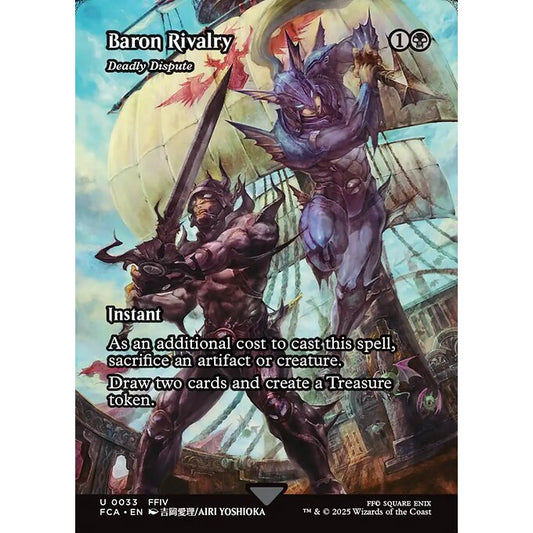 FCA_033 Baron Rivalry (Deadly Dispute) *Final Fantasy* MTG Magic: The Gathering_Uncommon