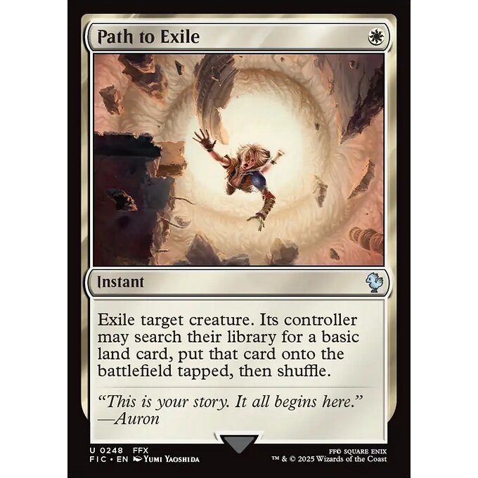 FIC MTG FINAL FANTASY X *Counter Blitz* Commander Deck Singles