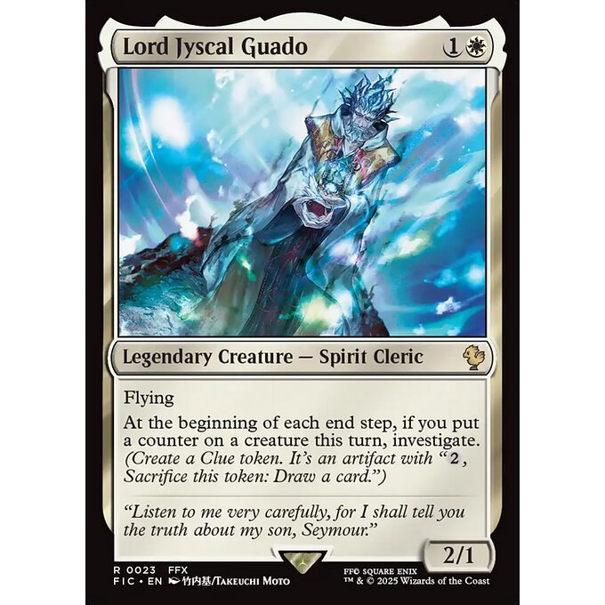 FIC MTG FINAL FANTASY X *Counter Blitz* Commander Deck Singles