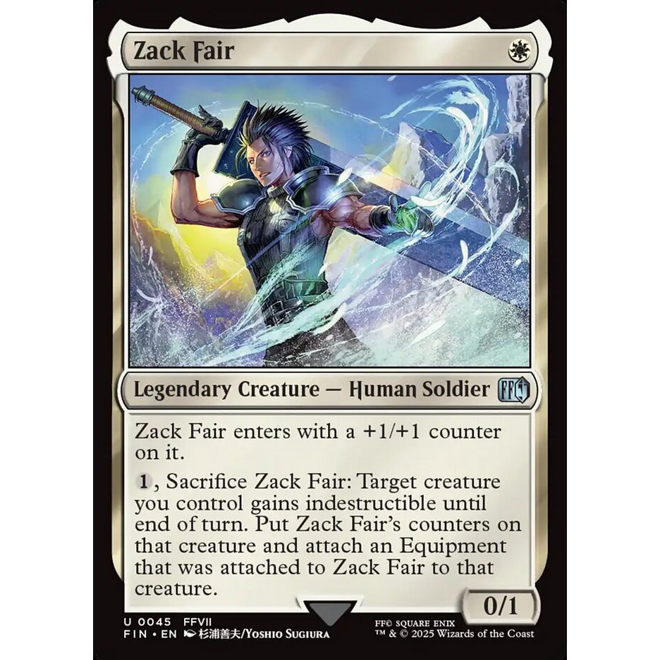 FIC MTG FINAL FANTASY VII *Limit Break* Commander Deck Singles