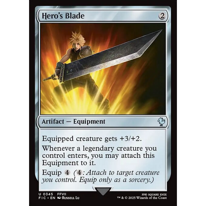FIC MTG FINAL FANTASY VII Surge Foil *Limit Break* Commander Collector Deck Singles