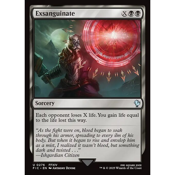 FIC MTG FINAL FANTASY XIV *Scions & Spellcraft* Commander Deck Singles