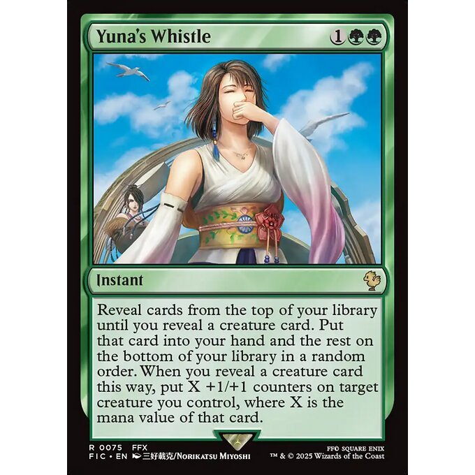 FIC MTG FINAL FANTASY X *Counter Blitz* Commander Deck Singles
