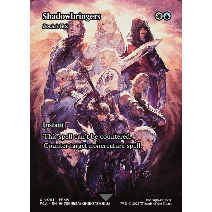 FCA_051 Shadowbringers (Dovin's Veto) *Final Fantasy* MTG Magic: The Gathering_Uncommon