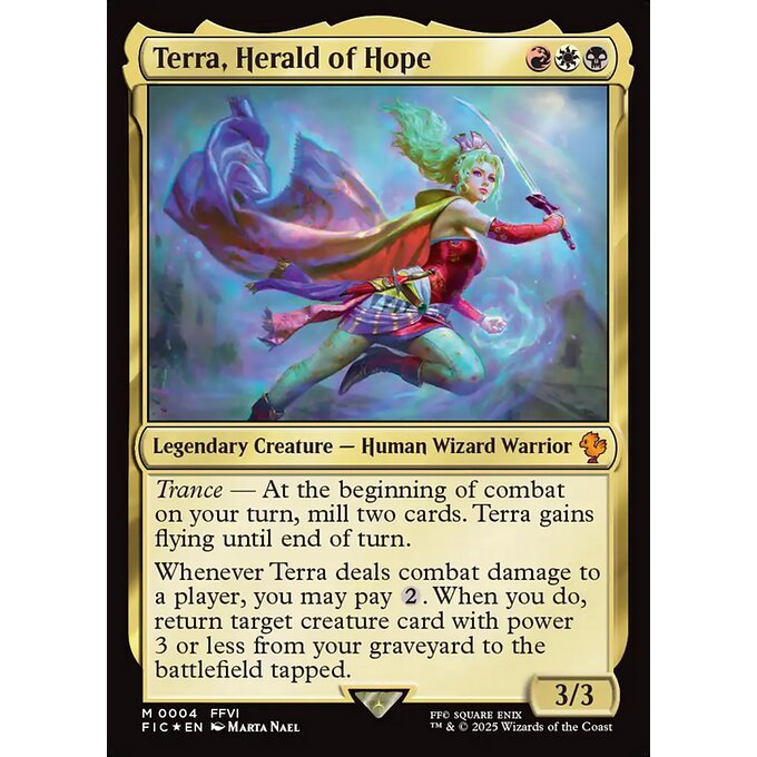 FIC MTG FINAL FANTASY VI *Revival Trance* Commander Deck PREMIUM Singles
