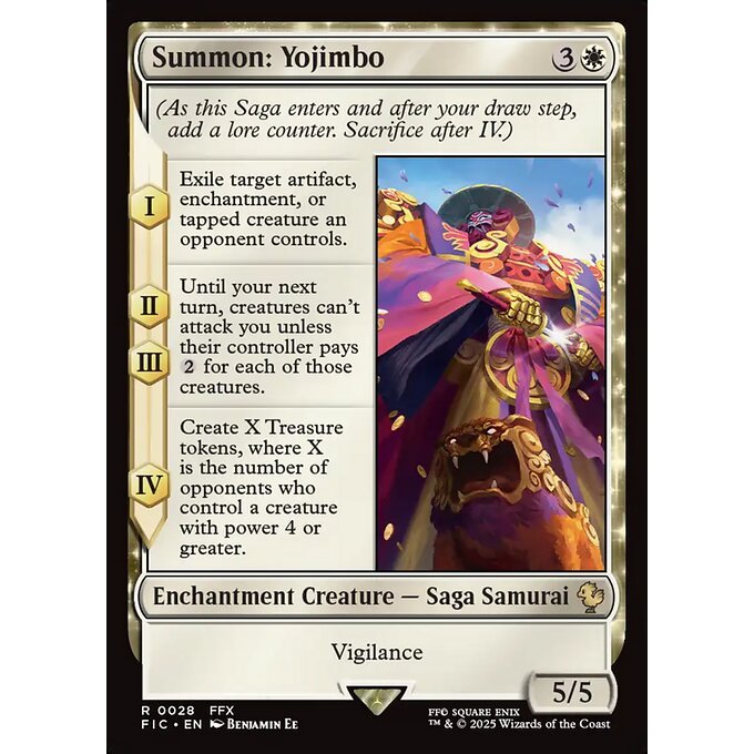 FIC MTG FINAL FANTASY X *Counter Blitz* Commander Deck PREMIUM Singles