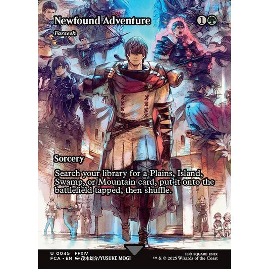 FCA_045 Newfound Adventure (Farseek) *Final Fantasy* MTG Magic: The Gathering_Uncommon