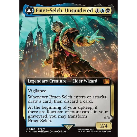 FIN_483 Emet-Selch, Unsundered // Hades, Sorcerer of Eld *Final Fantasy EA* MTG Magic: The Gathering_Mythic