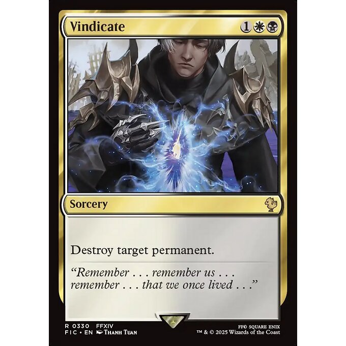 FIC MTG FINAL FANTASY XIV *Scions & Spellcraft* Commander Deck Singles