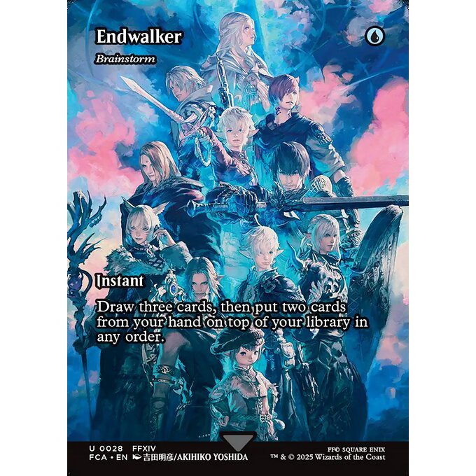 FCA_028 Endwalker (Brainstorm) *Final Fantasy: Through the Ages* MTG Magic: The Gathering_Uncommon