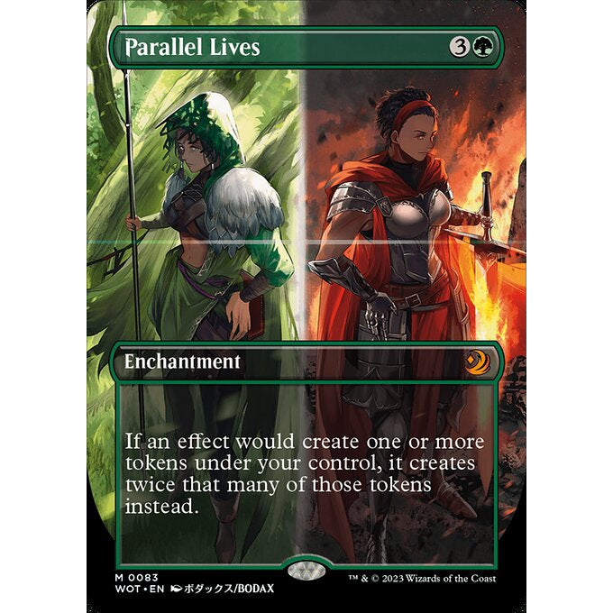 WOT_083 Parallel Lives Manga AA MTG Magic: The Gathering: Wilds of Eldraine: Enchanting Tales Mythical
