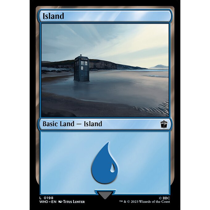 DOCTOR WHO Choose Your Cards MTG Magic: The Gathering Basic Lands and Surge Foil