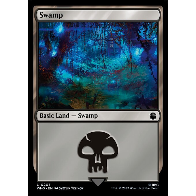 DOCTOR WHO Choose Your Cards MTG Magic: The Gathering Basic Lands and Surge Foil