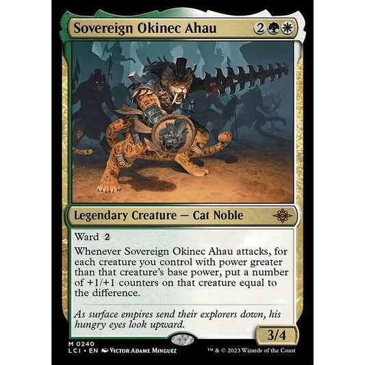 LCI_240 Sovereign Okinec Ahau MTG Magic: The Gathering: Lost Caverns of Ixalan Mythical