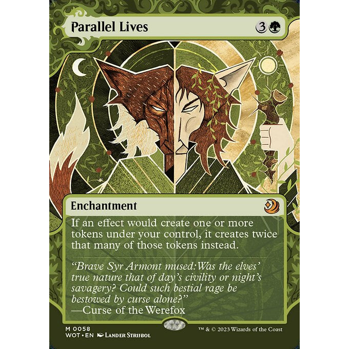WOT_058 Parallel Lives MTG Magic: The Gathering: Wilds of Eldraine: Enchanting Tales Mythical