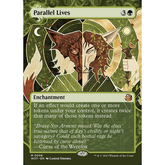 WOT_058 Parallel Lives MTG Magic: The Gathering: Wilds of Eldraine: Enchanting Tales Mythical