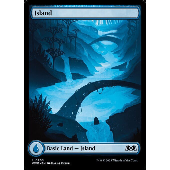 WOE WILDS OF ELDRAINE FULL ART AND NORMAL BASIC LAND Choose Your Cards MTG Magic: The Gathering Lands