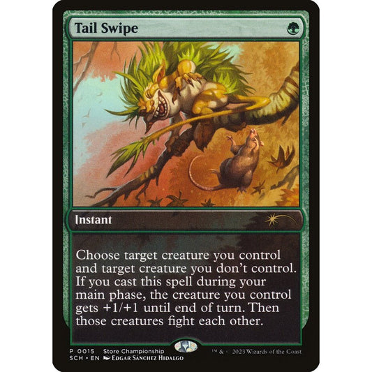 SCH_015 TAIL SWIPE MTG Magic: The Gathering Store Championship Non Foil Promo Card