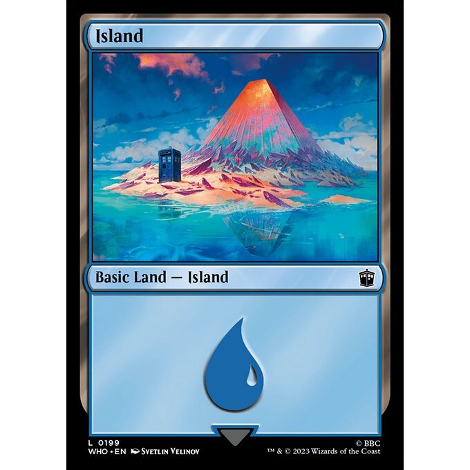 DOCTOR WHO Choose Your Cards MTG Magic: The Gathering Basic Lands and Surge Foil