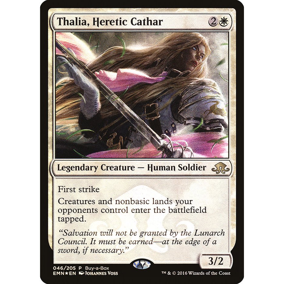 EMN_046 THALIA, HERETIC CATHAR Choose Your Cards *Eldritch Moon* MTG Magic: The Gathering Rare