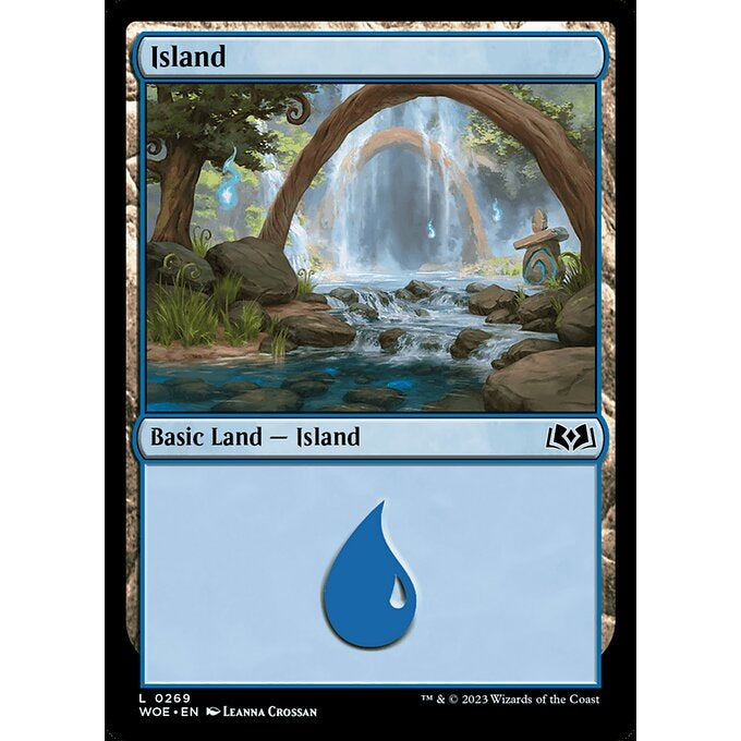 WOE WILDS OF ELDRAINE FULL ART AND NORMAL BASIC LAND Choose Your Cards MTG Magic: The Gathering Lands
