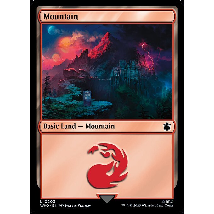 DOCTOR WHO Choose Your Cards MTG Magic: The Gathering Basic Lands and Surge Foil