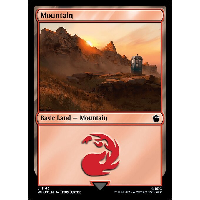 DOCTOR WHO Choose Your Cards MTG Magic: The Gathering Basic Lands and Surge Foil