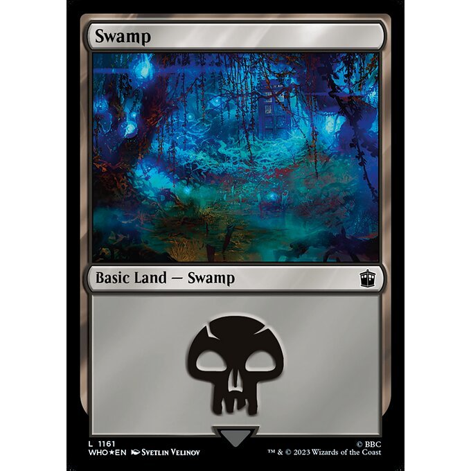 DOCTOR WHO Choose Your Cards MTG Magic: The Gathering Basic Lands and Surge Foil