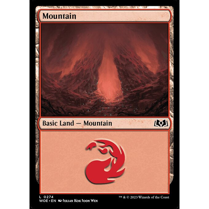 WOE WILDS OF ELDRAINE FULL ART AND NORMAL BASIC LAND Choose Your Cards MTG Magic: The Gathering Lands
