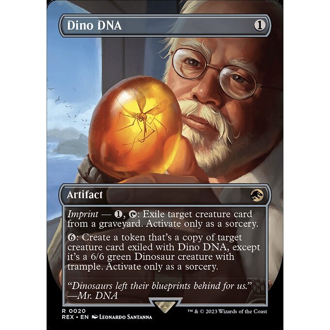 REX_020 Dino DNA MTG Magic: The Gathering: Lost Caverns of Ixalan: Commander Rare