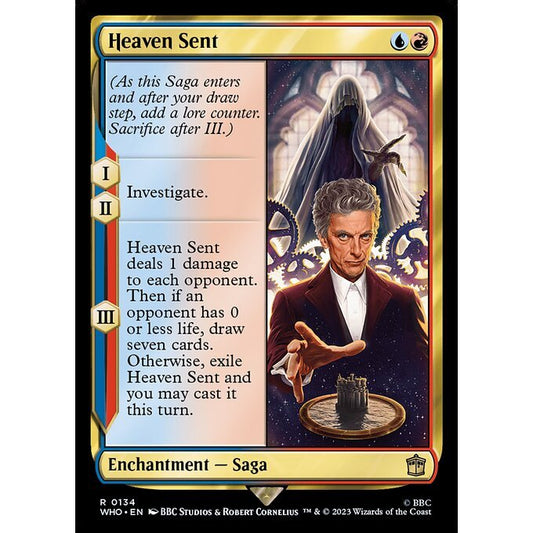 WHO_134 Heaven Sent MTG Magic: The Gathering: Doctor Who Rare